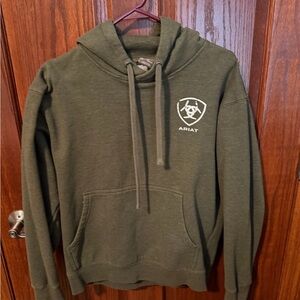Ariat Men's Olive Hoodie Sweater